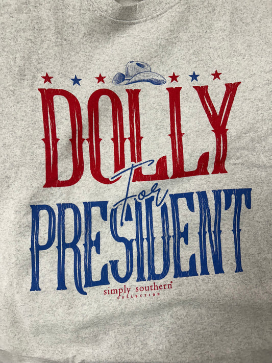 Simply Southern Dolly President Crewneck