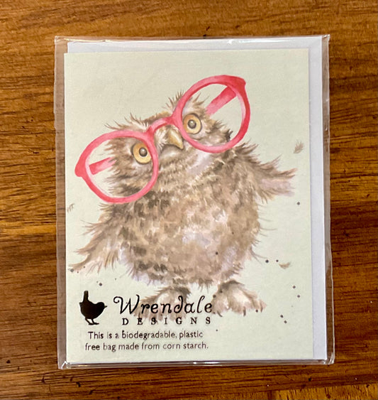 GE098 Mini Owl Card