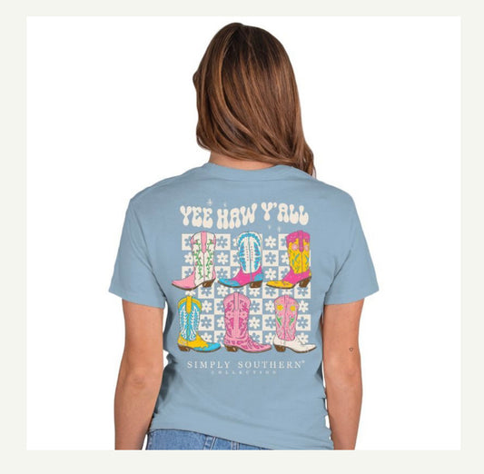 Simply Southern YeeHaw Y’all Shirt