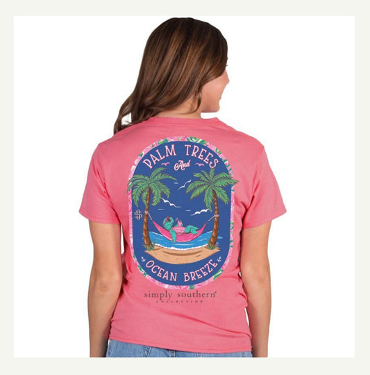 Simply Southern Palm Trees Shirt