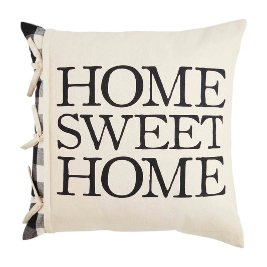 MudPie Home Sweet Home Wrap Pillow