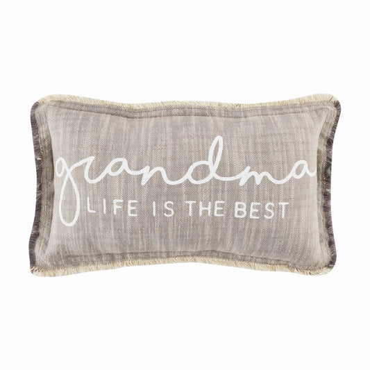 MudPie Grandma Life Throw Pillow