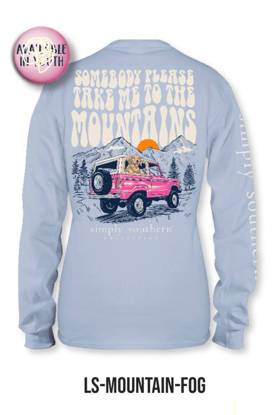 Simply Southern Mountains Shirt