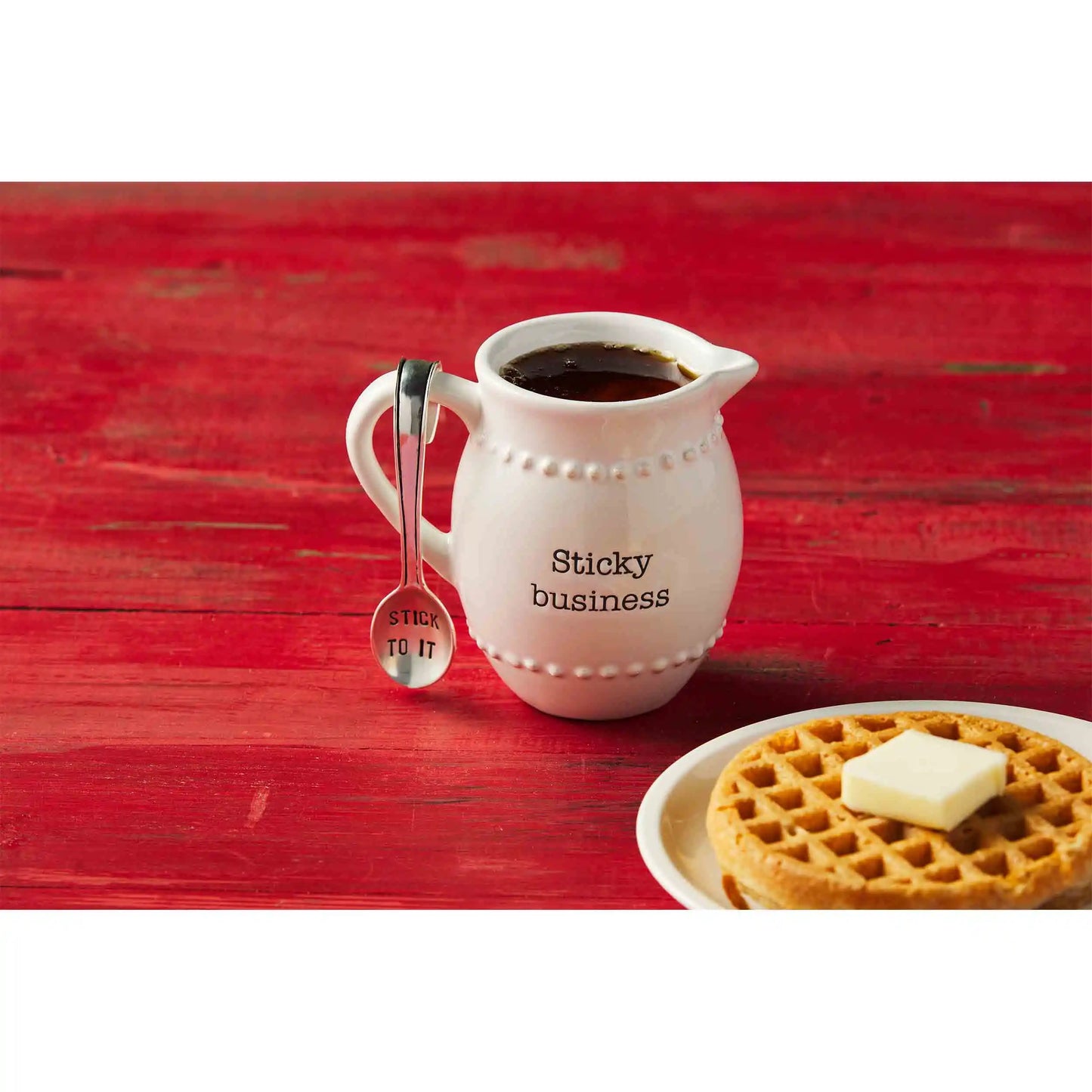 MudPie Syrup Pitcher Set