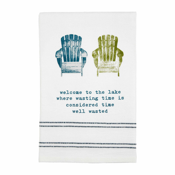 MudPie Watercolor Hand Towel