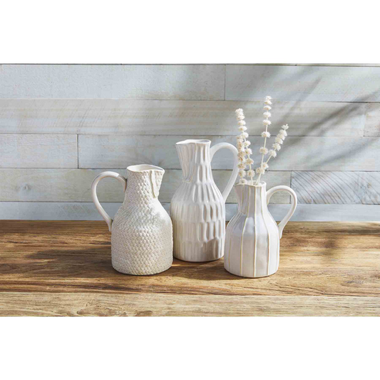 MudPie Medium Stoneware Jug Vase