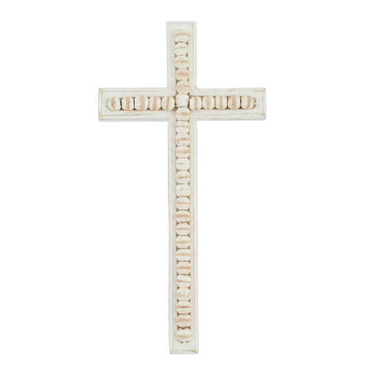 MudPie Large Beaded Cross