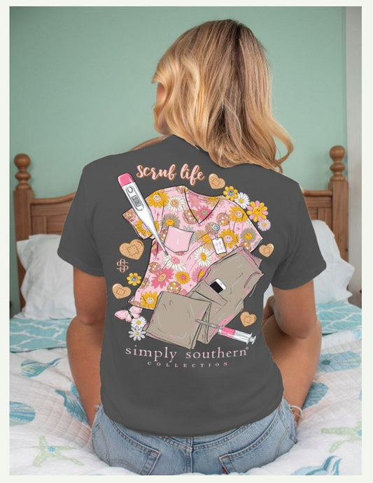 Simply Southern Scrub Life Shirt