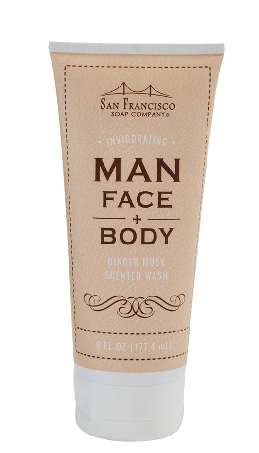 Man Bar Face & Body Wash