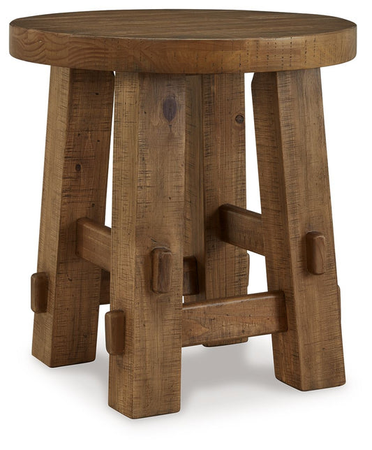 Mackifield Round End Table