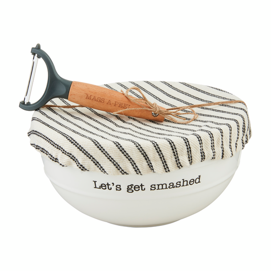 Covered Mashed Potato Bowl Set