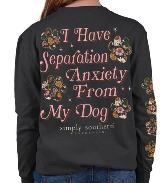 Simply Southern Dog Anxiety Long Sleeve