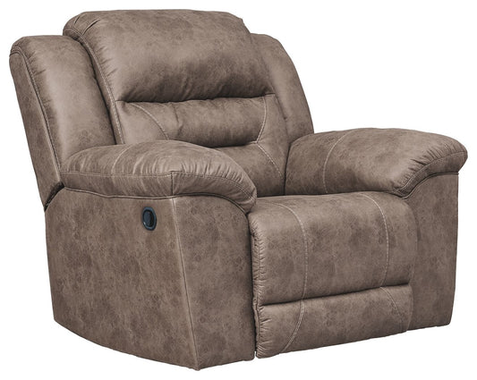 Stoneland Light Brown Rocker Recliner