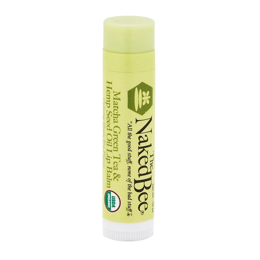 Matcha Green Tea & Hemp Seed Oil USDA Organic Lip Balm