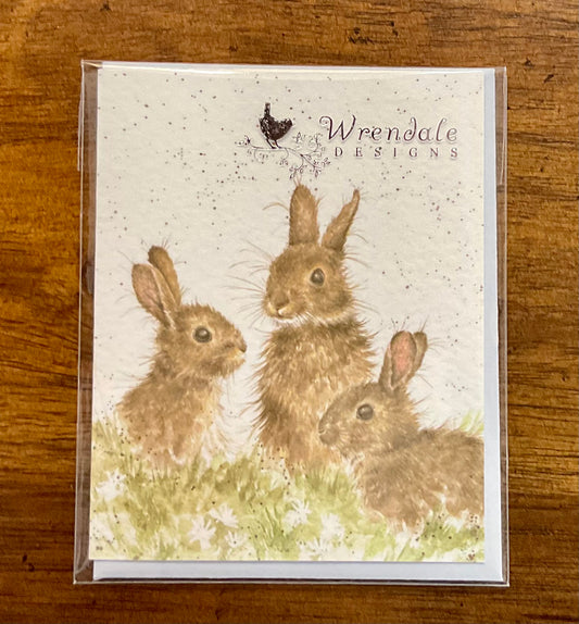 GE019 Mini Rabbits Card